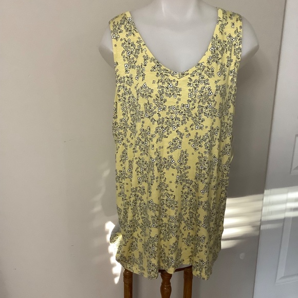 NWT Style & Co Yellow Tank L/XL 40 bust - Picture 3 of 8